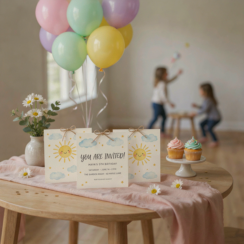 Fun Birthday Invitation Ideas for Your Little One